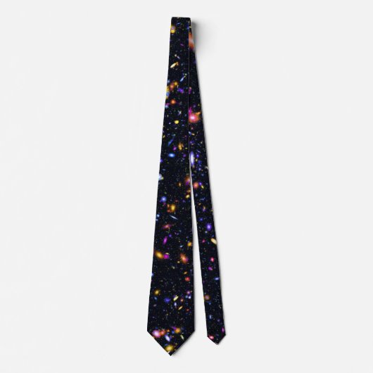 James Webb Space Telescoop Simulatie - Pop Art Stropdas (Voorkant)