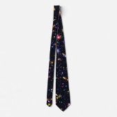 James Webb Space Telescoop Simulatie - Pop Art Stropdas (Achterkant)