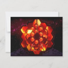 James Webb Space Telescope 2021 herdenking Briefkaart