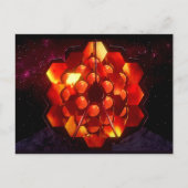 James Webb Space Telescope 2021 herdenking Briefkaart (Voorkant)