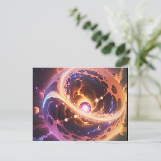 james webb space telescope , briefkaart (Staand voorkant)