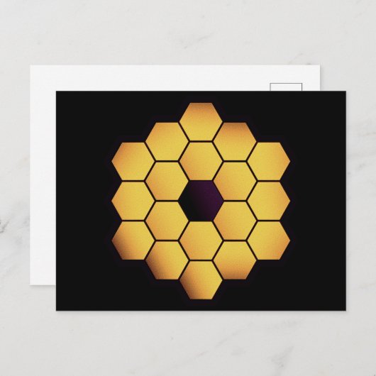 James Webb Space Telescope Briefkaart (Voorkant / Achterkant)