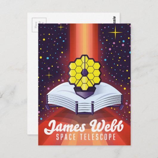 James Webb Space Telescope Briefkaart (Voorkant / Achterkant)