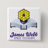 James Webb Space Telescope. Button (Voorkant)