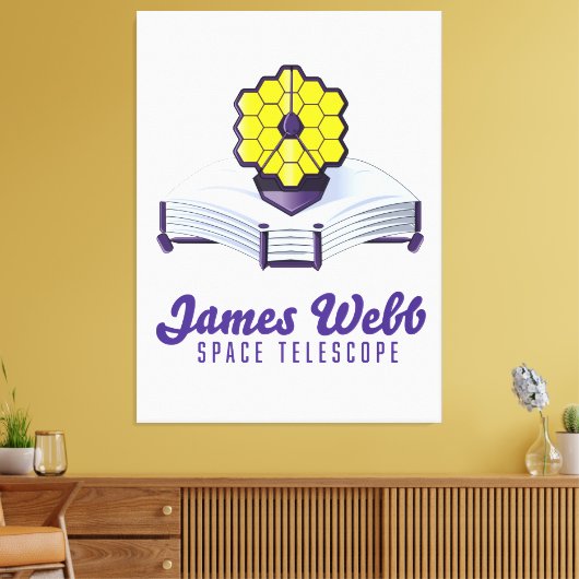 James Webb Space Telescope. Canvas afdrukken (Insitu (Woonkamer))