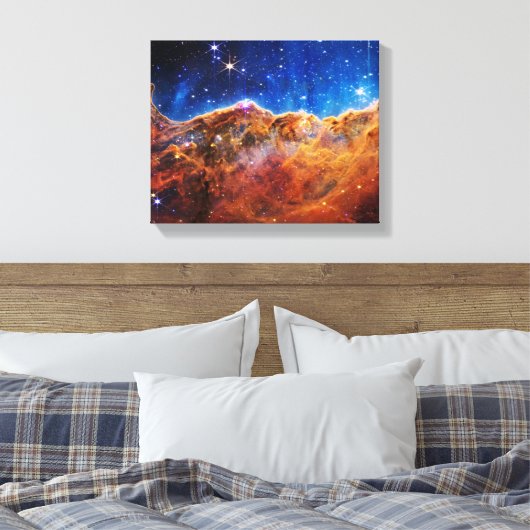 James Webb Space Telescope Carina Nebula Canvas Afdruk (Insitu (Slaapkamer))