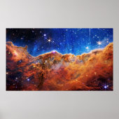 James Webb Space Telescope Carina Nebula Poster (Voorkant)