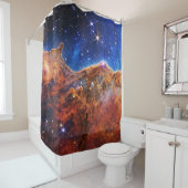 James Webb Space Telescope Carina Nebula Shower Cu Douchegordijn (In situ)