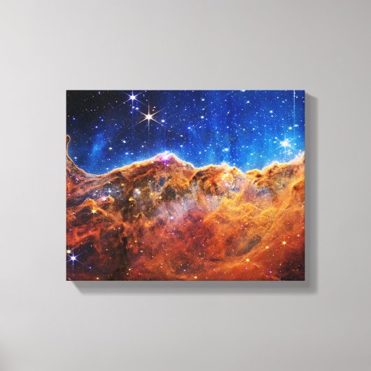 James Webb Space Telescope Carina-nevel Canvas Afdruk (Voorkant)