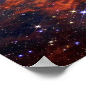 James Webb Space Telescope Carina-nevelposter Poster (Hoek)