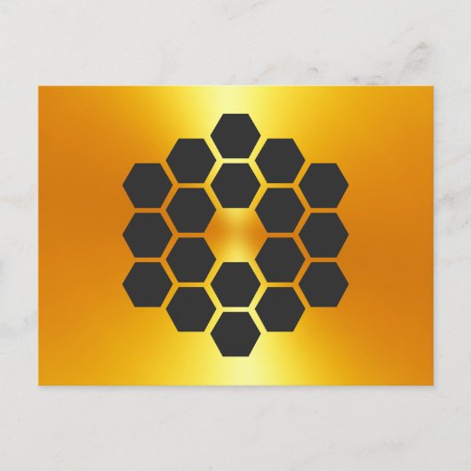 James Webb Space Telescope Design Briefkaart (Voorkant)