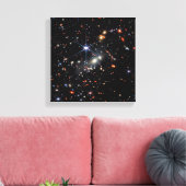 James Webb Space Telescope Eerste Diepe Veld Canvas Afdruk (Insitu (Woonkamer))
