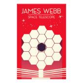 james webb space telescope , foto afdruk (Voorkant)