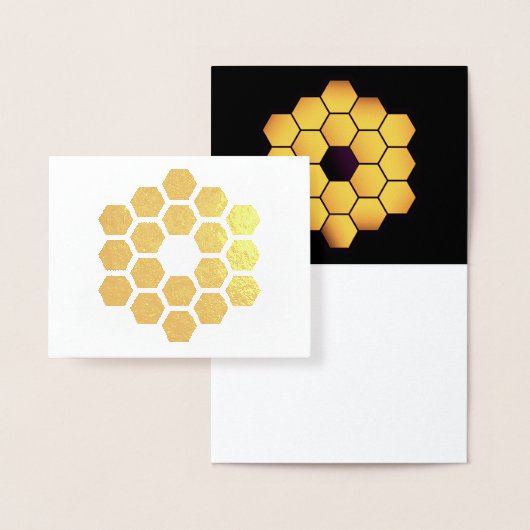 James Webb Space Telescope Gold Foil Card Folie Kaarten (Display)