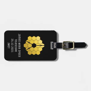 James Webb Space Telescope Golden Mirror (JWST) Bagagelabel