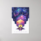 James Webb Space Telescope Illustratie Kunst Canvas Afdruk (Voorkant)