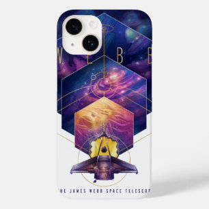 James Webb Space Telescope Illustratie Kunst Case-Mate iPhone 14 Hoesje