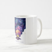 James Webb Space Telescope Illustratie Kunst Koffiemok (Voorkant rechts)