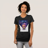 James Webb Space Telescope Illustratie Kunst T-shirt (Voorkant volledig)