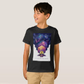 James Webb Space Telescope Illustratie Kunst T-shirt (Voorkant volledig)
