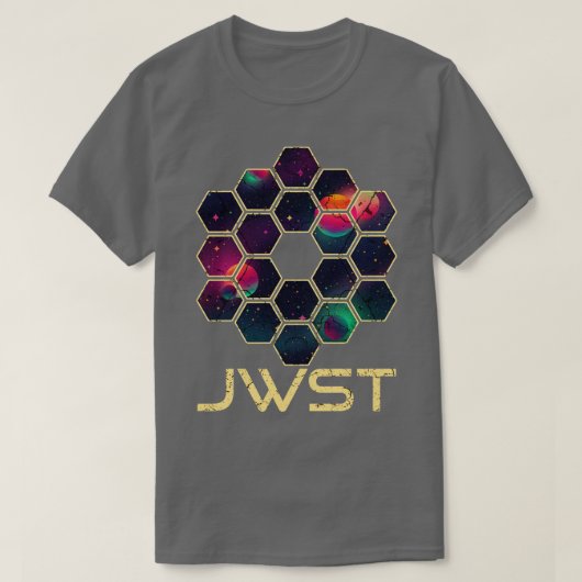 James Webb Space Telescope JWST 2 T-shirt (Design voorkant)