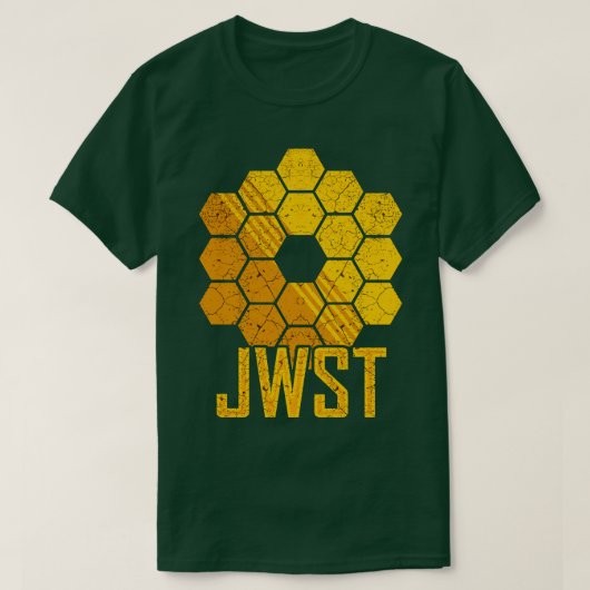 James Webb Space Telescope JWST 6 T-shirt (Design voorkant)