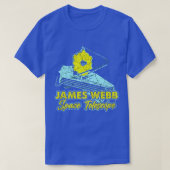 James Webb Space Telescope JWST 7 T-shirt (Design voorkant)