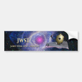 James Webb Space Telescope JWST Bumpersticker (Voorkant)