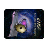 James Webb Space Telescope JWST Magneet (Horizontaal)