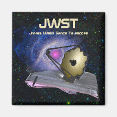 James Webb Space Telescope JWST Magneet (Voorkant)