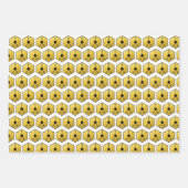 James Webb Space Telescope JWST Mirror Patroon Inpakpapier Vel (Voorkant 3)