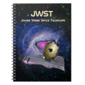 James Webb Space Telescope JWST Notitieboek (Voorkant)