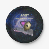 James Webb Space Telescope JWST Papieren Bordje (Voorkant)