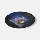 James Webb Space Telescope JWST Papieren Bordje (Gekanteld)