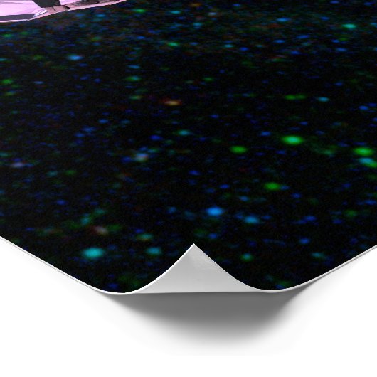 James Webb Space Telescope JWST Poster (Hoek)