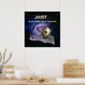 James Webb Space Telescope JWST Poster (Keuken)