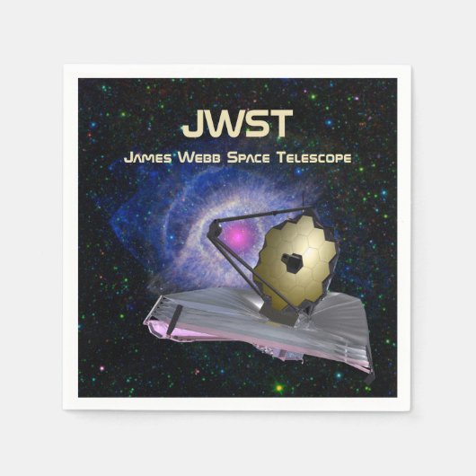 James Webb Space Telescope JWST Servet (Voorkant)