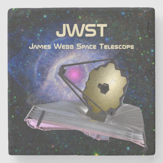 James Webb Space Telescope JWST Stenen Onderzetter (Voorkant)