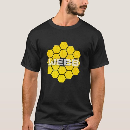 James Webb Space Telescope JWST T-shirt (Voorkant)