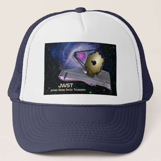 James Webb Space Telescope JWST Trucker Pet (Voorkant)