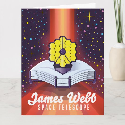 James Webb Space Telescope. Kaart (Voorkant)