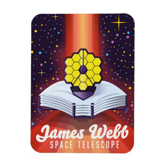James Webb Space Telescope. Magneet (Verticaal)