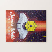 James Webb Space Telescope. Magnet Legpuzzel (Horizontaal)