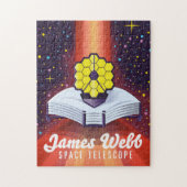 James Webb Space Telescope. Magnet Legpuzzel (Verticaal)