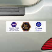 James Webb Space Telescope NASA Patch Bumpersticker (Op auto)