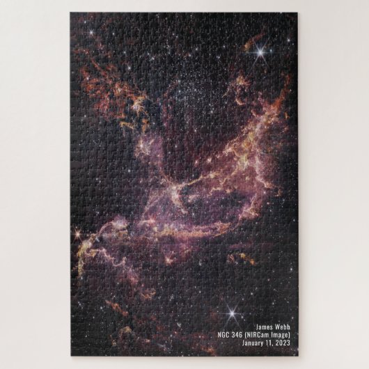 James Webb Space Telescope NGC 346 (NIRCam Afbeeld Legpuzzel (Verticaal)