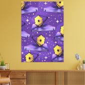 James Webb Space Telescope patroon Canvas Afdruk (Insitu (Woonkamer))