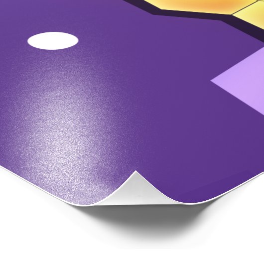 James Webb Space Telescope patroon Foto Afdruk (Hoek)