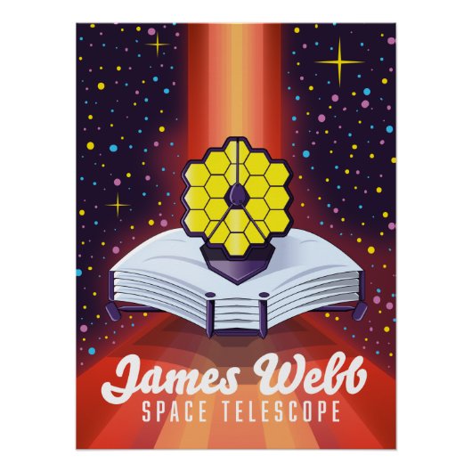 James Webb Space Telescope. Perfect Poster (Voorkant)
