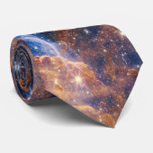 James Webb Space Telescope Pilaren der Schepping Stropdas (Opgerold)